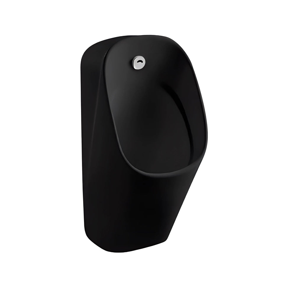 Viora Urinoir - Achteraansluiting - met Sensor - Keramiek - 33X62X33 cm - Mat Zwart