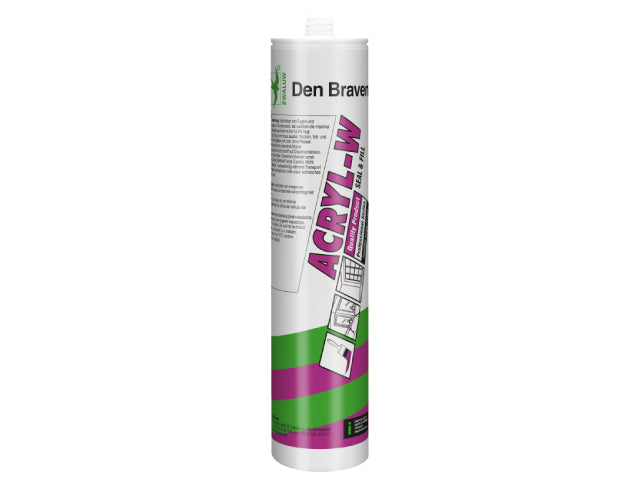 Zwaluw Acryl-W 310 ml Zwart