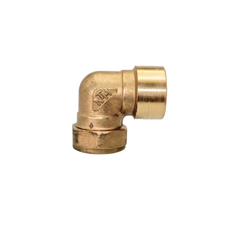 Bikonische Elleboog 3262 1/2VRX12 Knie Schroefbus