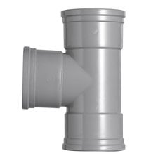 PVC T-stuk Ø110mm 90°
