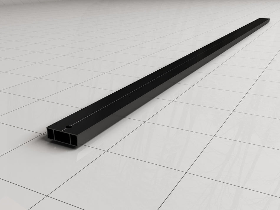 Horizon Stabilisatiestang 120 cm voor Inloopdouche - Mat Zwart