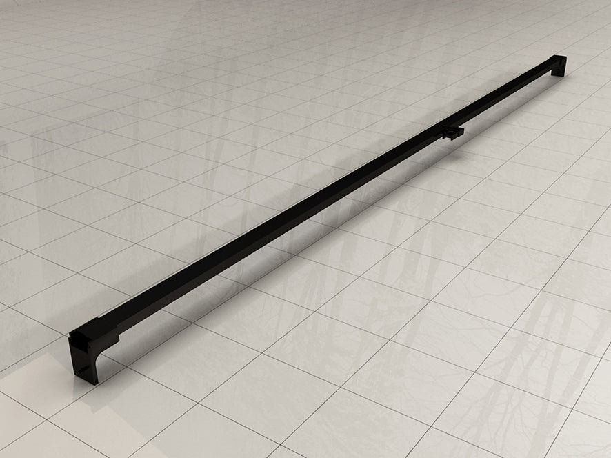 Horizon Stabilisatiestang voor Nisdeur - Mat Zwart