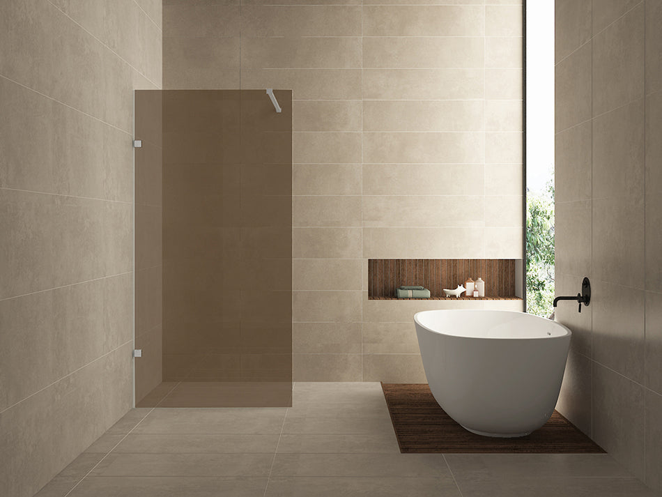 Less Glasplaat - Nano Vintage Brons Glas