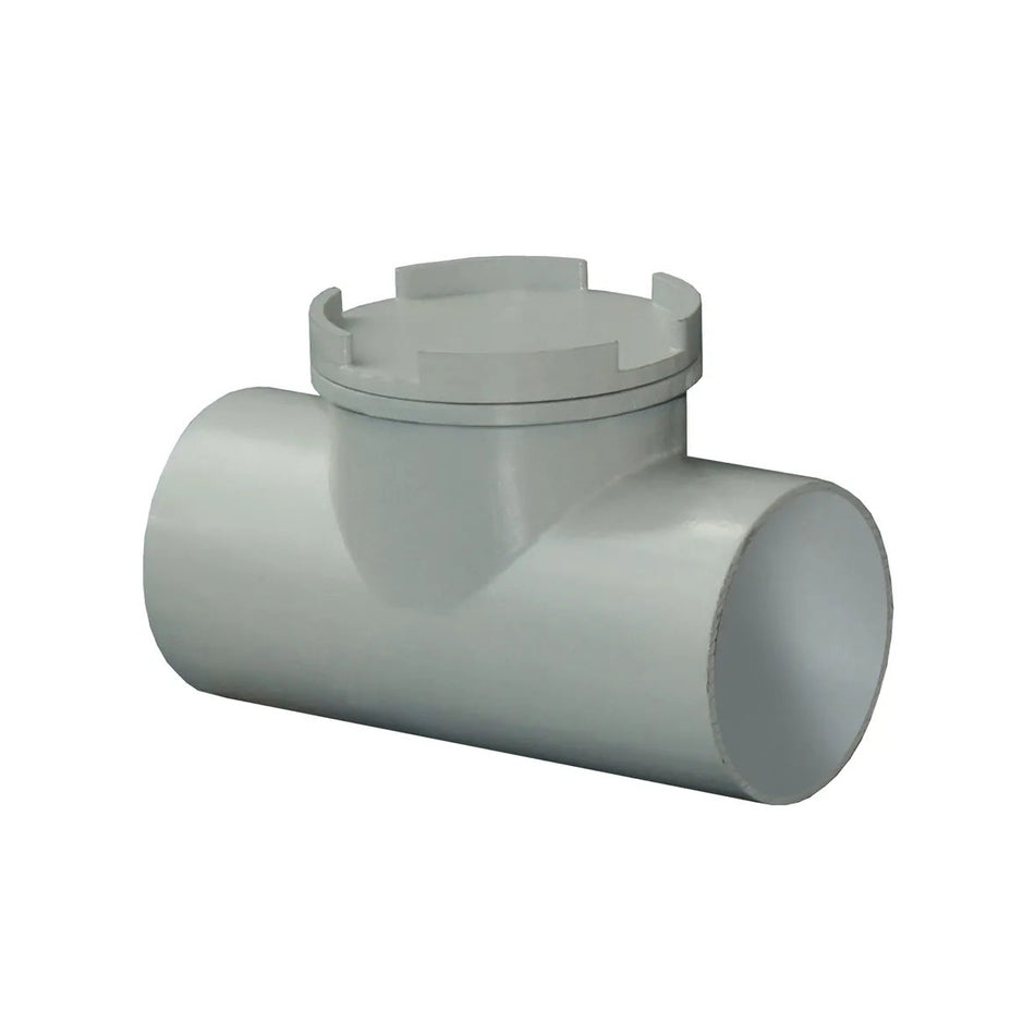 PVC Ontstoppingsstuk Ø40mm 2× mof