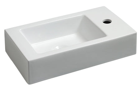 Wiesbaden - Rhea L Fontein 45,5 x 26 x 12 cm - Keramiek Glans Wit