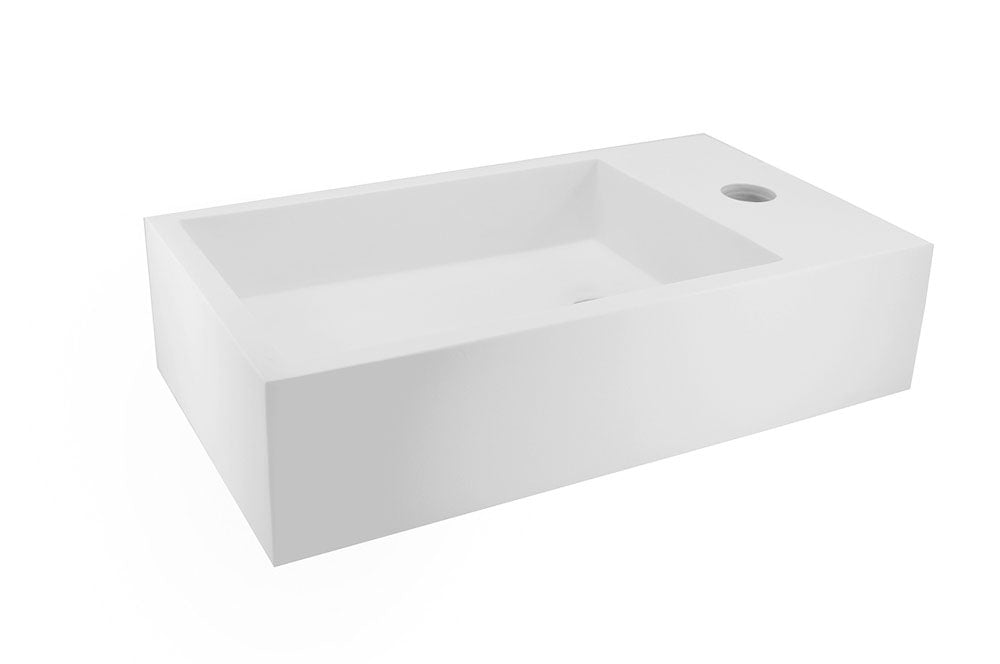Wiesbaden - Lotte Fontein 40 x 22 x 10 cm - Solid Surface