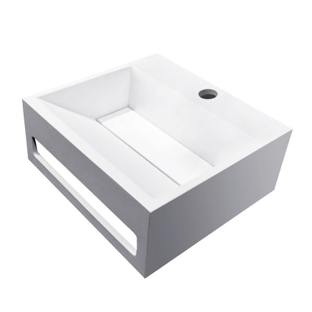 Wiesbaden - Julia Fontein 30 x 28 x 12,5 cm - Solid Surface