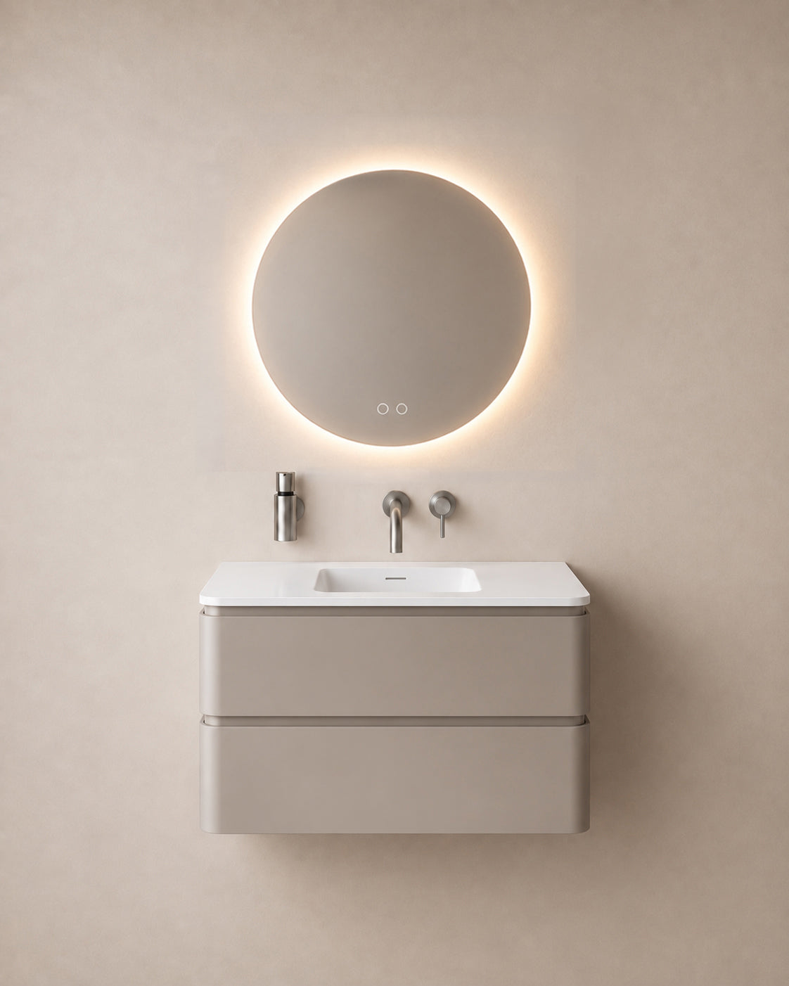Wiesbaden - Lumora Spiegel Rond met LED