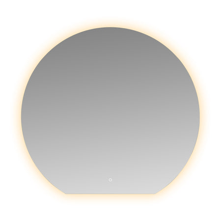 Wiesbaden - Tramonto Spiegel Rond met LED 120 x 112 cm