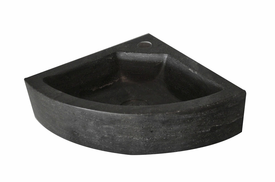 Wiesbaden - Raw Hoekfontein 30 x 30 x 10 cm - Hardsteen Gezoet