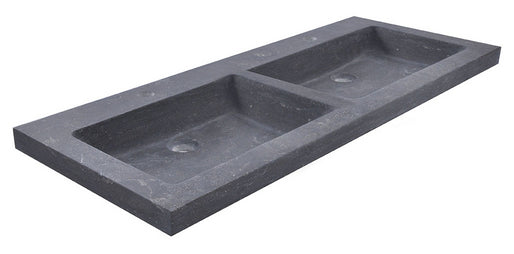 Raw Meubelwastafel 120 x 46 x 5 cm - Hardsteen Gezoet