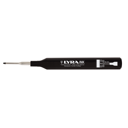 Lyra Ink Diepgat Markeerstift Zwart