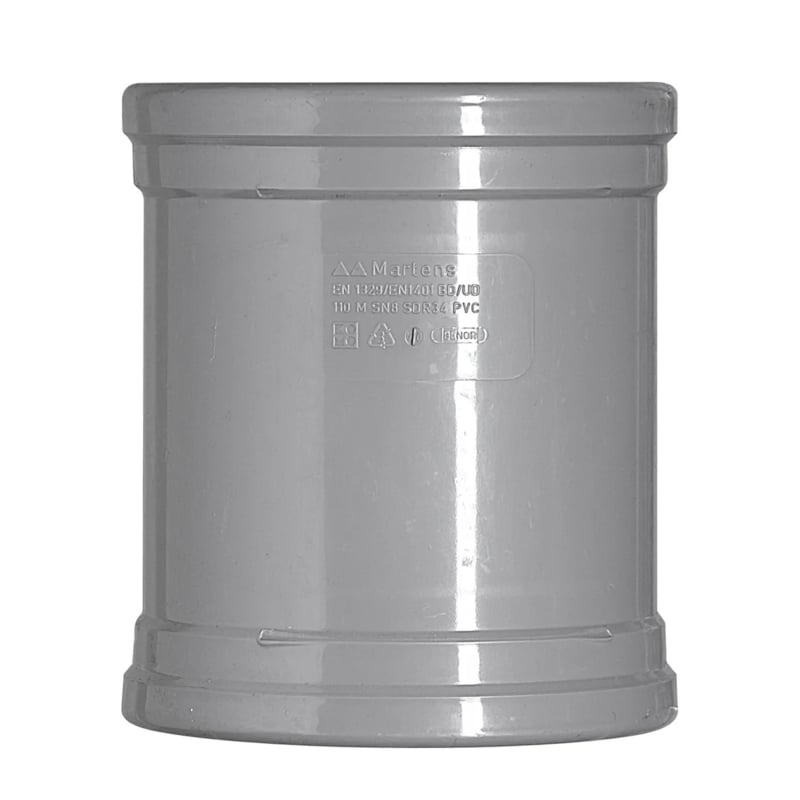 PVC Overschuifmof Ø125mm