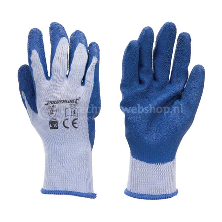 silverline Latex bouwhandschoenen L9