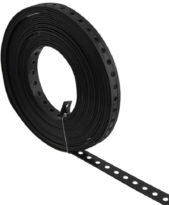 PVC Montageband 19mm x 1,0mm x 10m Geplastificeerd