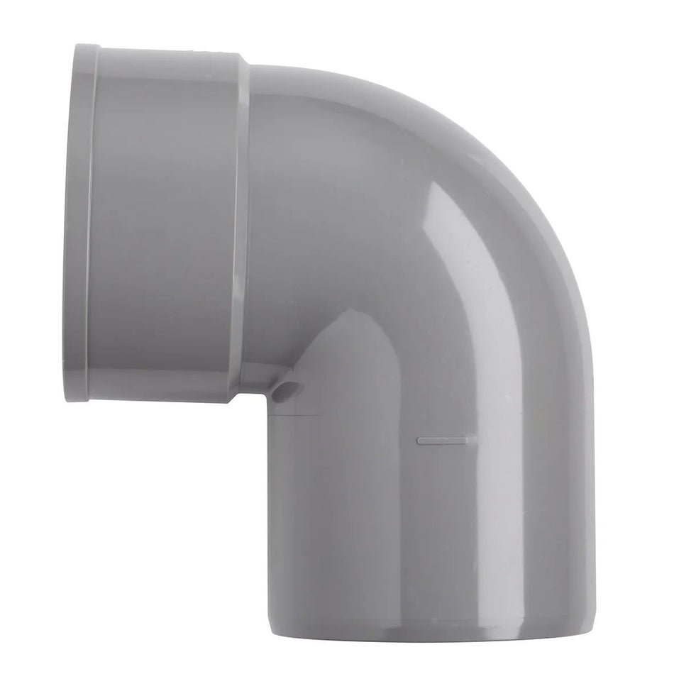 PVC Bocht Ø110mm 90° 1× mof