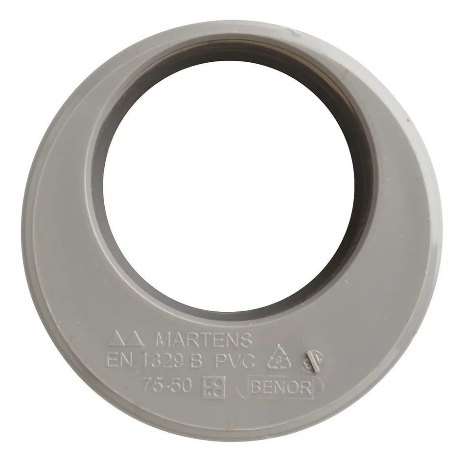 PVC Verloop Ø50×75mm 1× mof