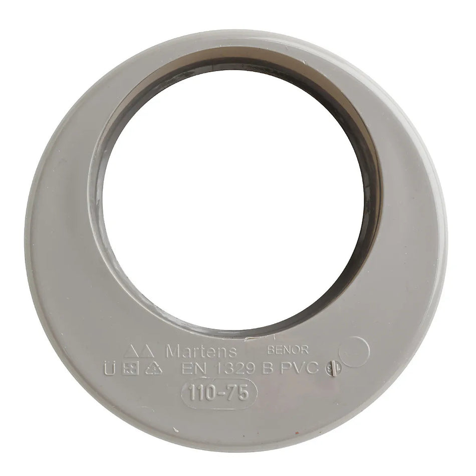 PVC Verloop Ø75×110mm 1× mof