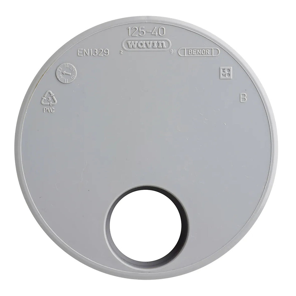PVC Verloop Ø40×125mm 1× mof