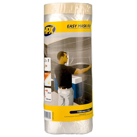 HPX Easy mask film crepepapier - 1800mm x 33m PM180033