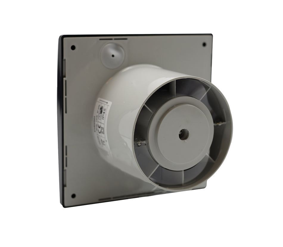 Nedco Silencio 100 badkamer- en toiletventilator Ø100 mm zwart