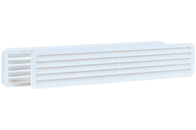 Nedco deurventilatierooster 451,5×91,7 mm wit