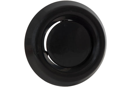 Nedco afzuigventiel met klemmen Ø100/125 mm zwart