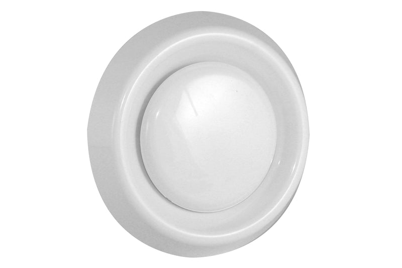 Nedco afzuigventiel met aansluitbus Ø125 mm wit