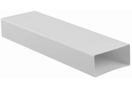 Nedco vlakke buis 110×54 mm – lengte 1000 mm wit
