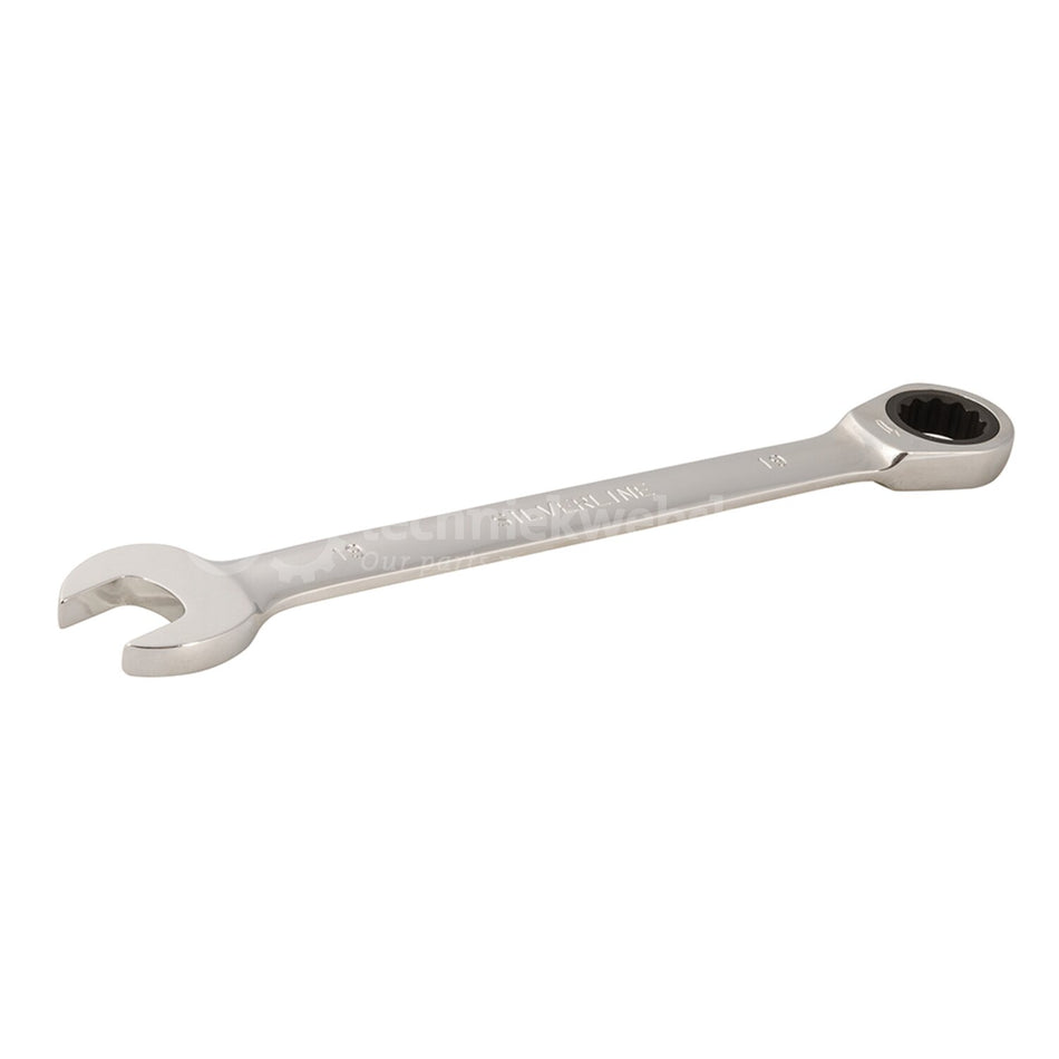 silverline Vaste steek-ringratelsleutel 19 mm