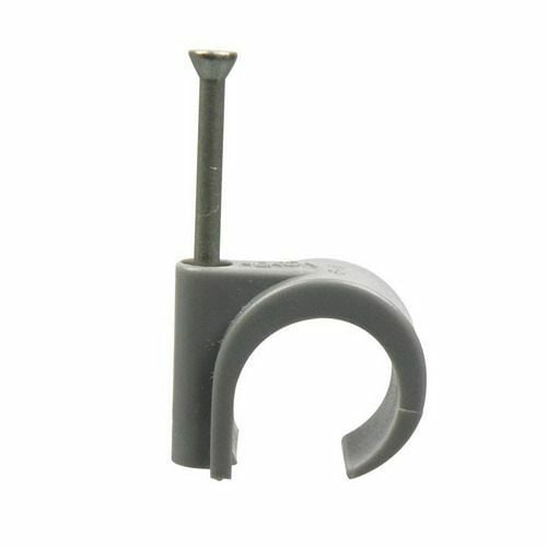 Besli TACK spijkerclips 16–19 mm grijs (100 stuks)