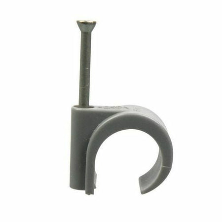 Besli TACK spijkerclips 16–19 mm grijs (100 stuks)