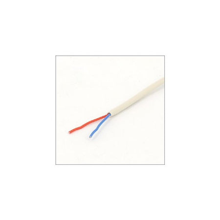 Donne signaalkabel YRMB 2 × 0,8 mm² wit