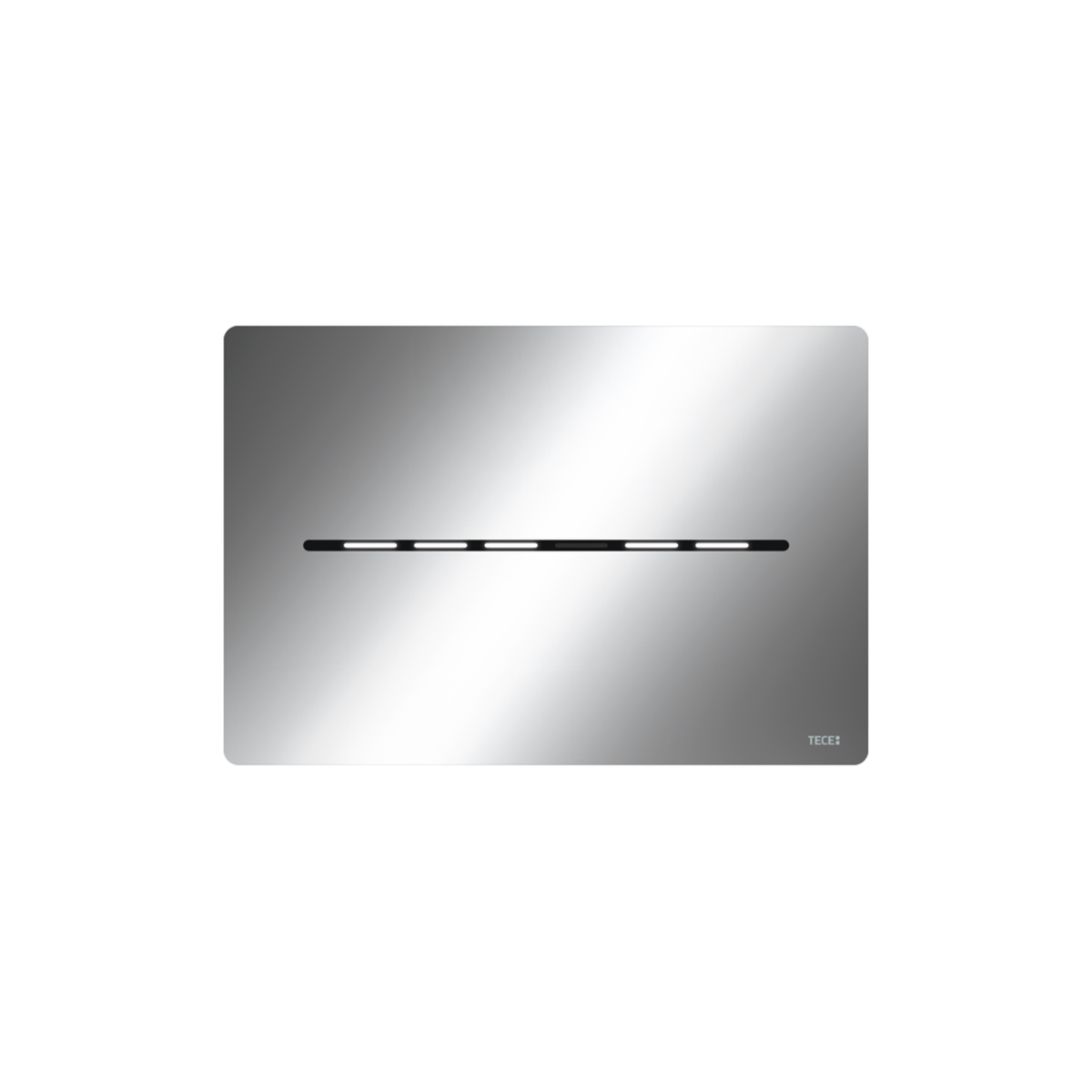 WC-Elektronica met Handsfree Bediening, 12 V Net, Glanzend Chroom