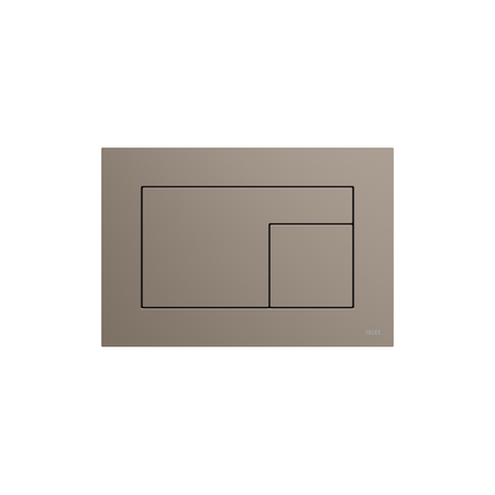 WC-Bedieningsplaat voor Duospoeltechniek, Beige-Bruin