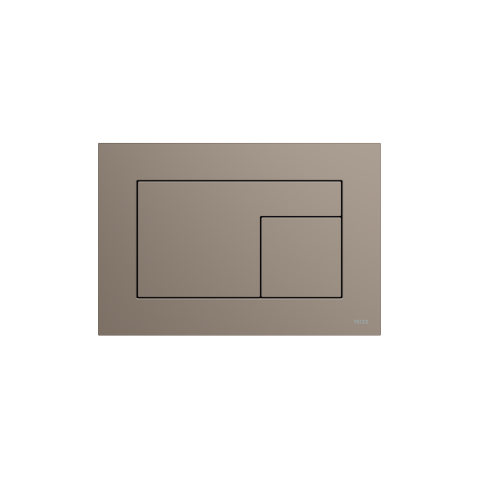WC-Bedieningsplaat voor Duospoeltechniek, Beige-Bruin