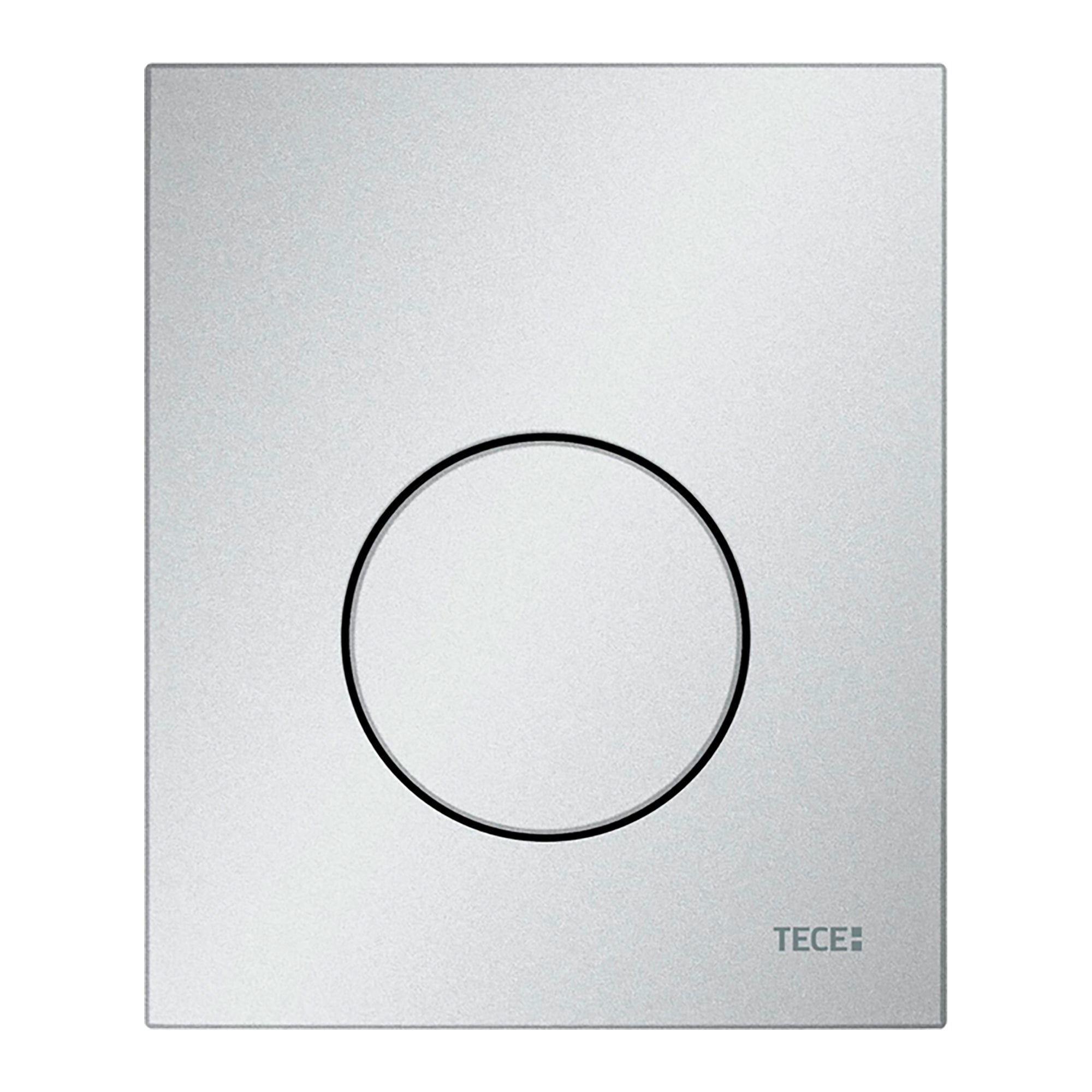 Teceloop Urinoir-Bedieningsplaat van Kunststof incl. Cartouche - Mat Chroom