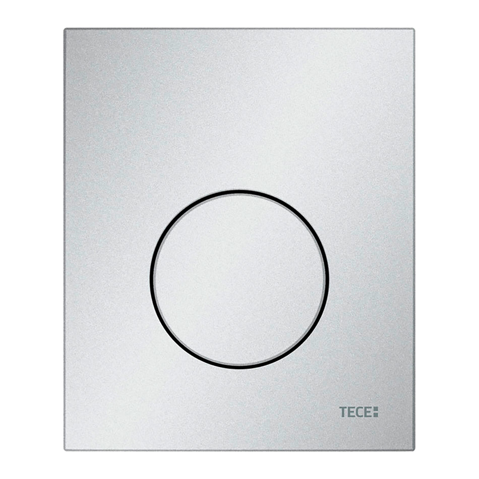 Teceloop Urinoir-Bedieningsplaat van Kunststof incl. Cartouche - Mat Chroom