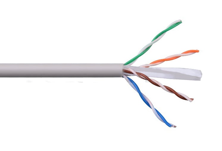 UTP CAT6-datakabel 4×2 AWG (305 m)