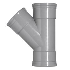 PVC T-stuk Ø110mm 45°