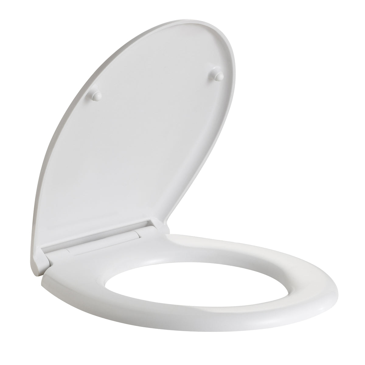 Eco Elvia WC-Zitting - Soft Close - Quick Release - Duroplast - Topfix - RVS Scharnieren - Glanzend Wit