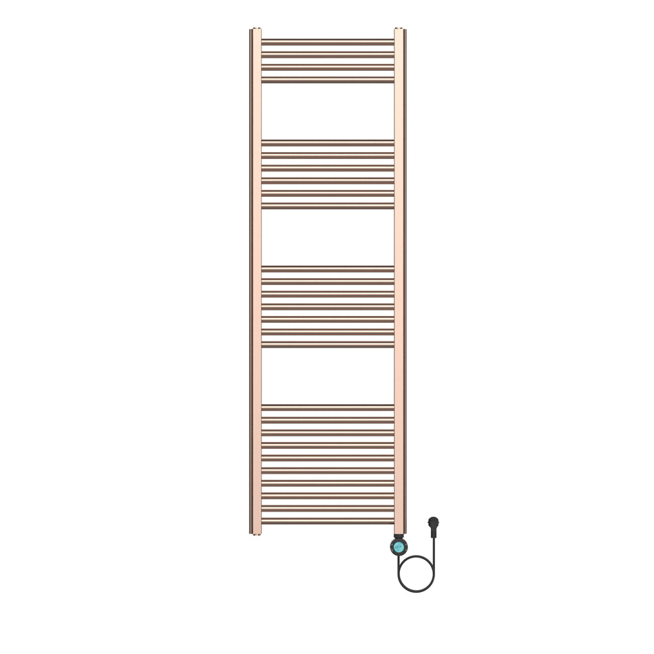Belrad Elektrische Handdoekdroger - Smart WiFi - Rechts - 900W - 1600x500 mm - Geborsteld Koper