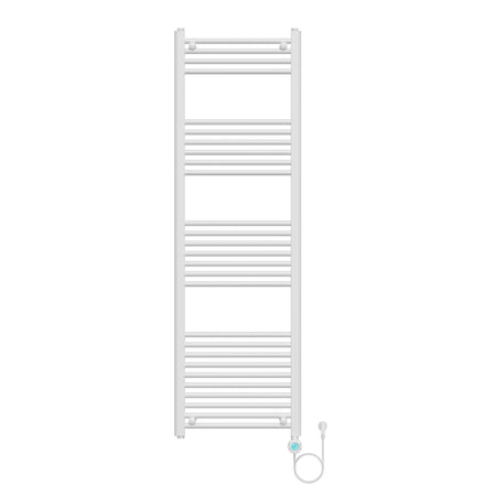 Belrad Elektrische Handdoekdroger - Smart WiFi - Rechts - 900W - 1600x500 mm - Glanzend Wit