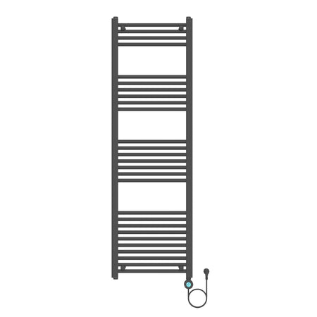 Belrad Elektrische Handdoekdroger - Smart WiFi - Rechts - 900W - 1600x500 mm - Mat Zwart