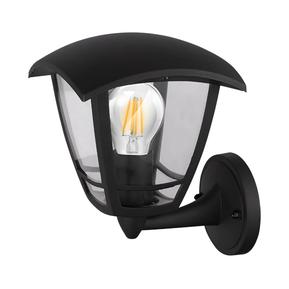 Braytron Wandlamp E27 zwart