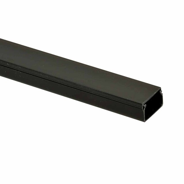 TACK snoergoot 15 × 10 mm zwart met tape (2 m)