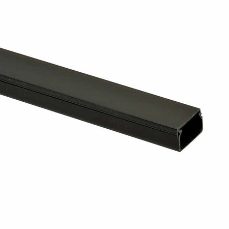 TACK snoergoot 15 × 10 mm zwart met tape (2 m)