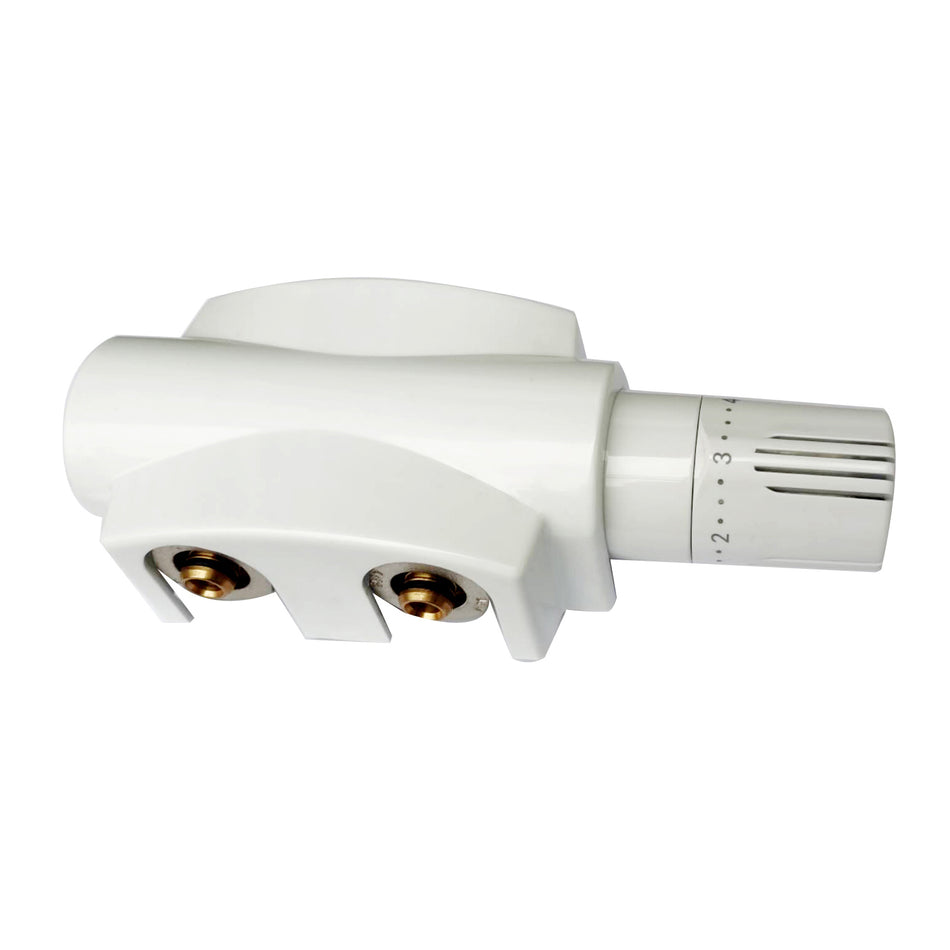 Aansluitset Vloer en Muur Wit M30x16/2