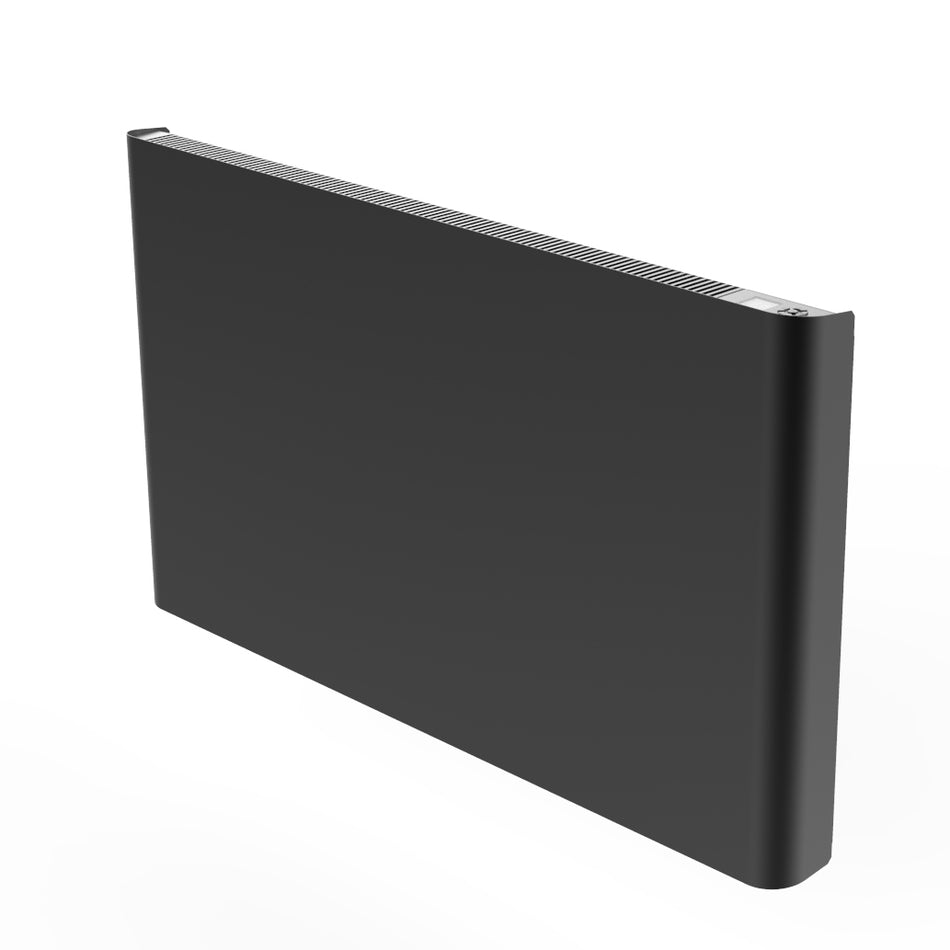 Stelrad Cloud - Elektrische Radiator - Horizontaal - 600x1040 mm - 2000W - Antraciet Grijs