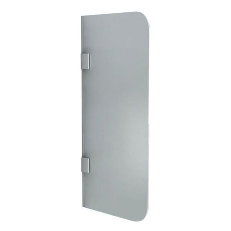 Scheidingswand voor Urinoir - 400 X 900MM - Chroom - Mat Glas